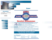 Tablet Screenshot of euromobilfunkcenter.com